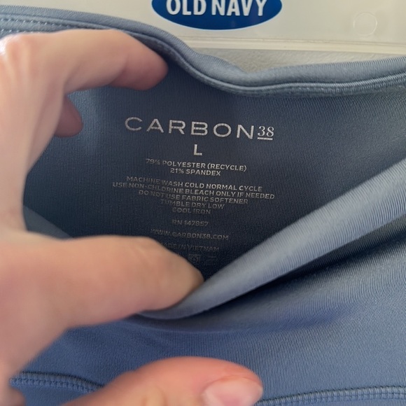 Like new - Carbon38 light blue leggings - Picture 4 of 6